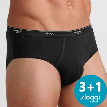 Sloggi heren midi 10004712 black