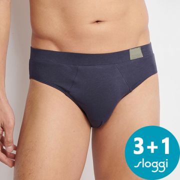 Sloggi Heren Go Natural Slip 2-pack 10214618