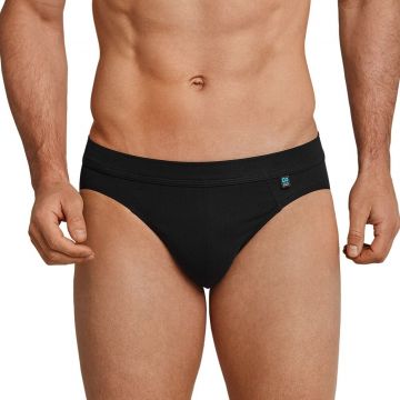 Schiesser Heren Long Life Cotton rioslip 145134 zwart