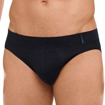 Schiesser Long Life Soft rioslip 149044 blauw/zwart