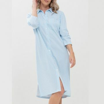 Mey Dames Nachtmode Elva Nachtjurk met 3/4 mouw 17208