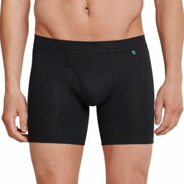 Schiesser Heren Long Life Cotton boxershort 172472 zwart