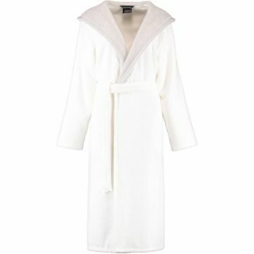 Cawö Dames Classic Look Badjas met capuchon 4345