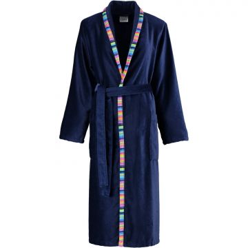 Cawö Multi Colour Badjas met sjaalkraag 839