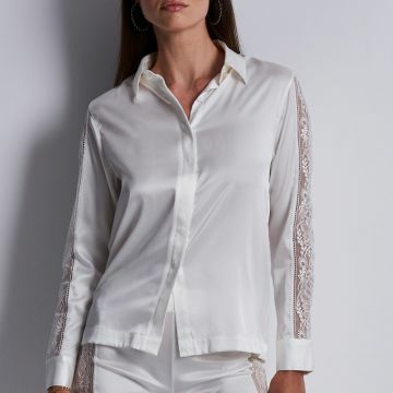 Aubade Nachtmode Midnight Whisper Blouse 2S44