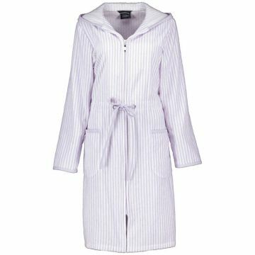 Cawö Dames Pastel Tones Badjas met capuchon 6416