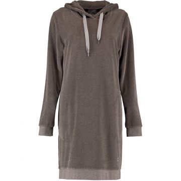 Cawo Dames Sporty Home Lange trui met capuchon 818 bij ChillyHilversum