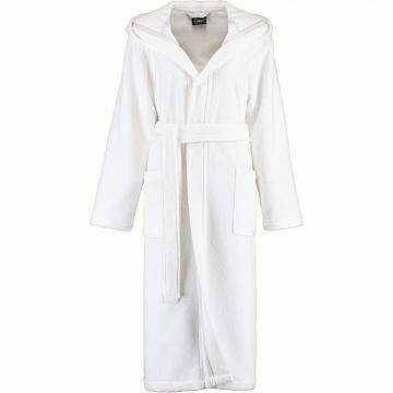 Cawö Dames Pure Styles Badjas met capuchon 825