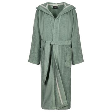 Cawö Dames Pure Styles Badjas met capuchon 827