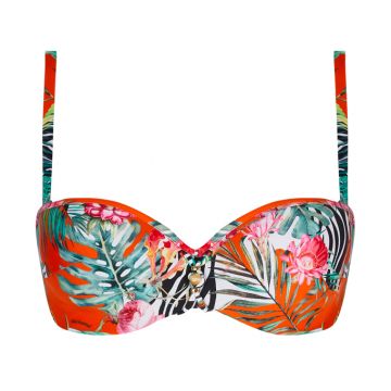 Strapless bikini top