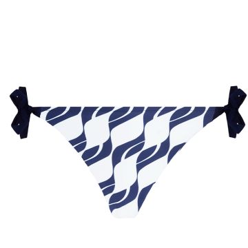 Bikini heupslip met koordjes
