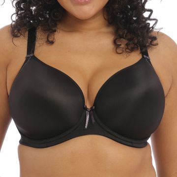 Elomi Lingerie Bijou voorgevormde beugel bh diep decolleté EL8722 black