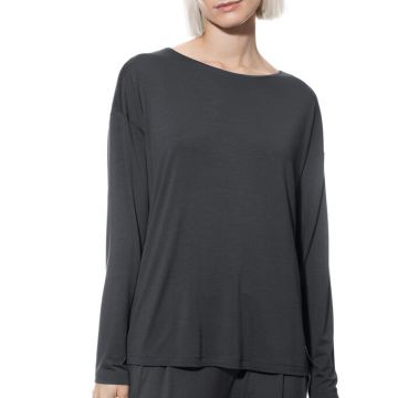 Mey Dames Nachtmode Pure Chic Shirt met lange mouwen 1210017