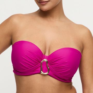 Voorgevormde strapless bikini top