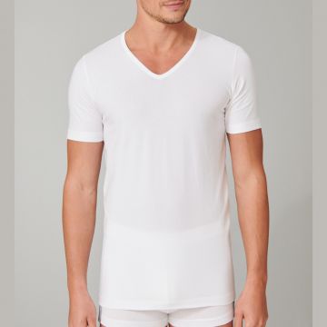 Schiesser Heren 95/5 Shirts met korte mouw 2-pack 173982