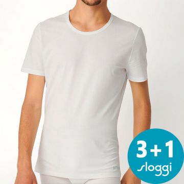 Sloggi Heren Ever Cool T-shirt O-hals 10211389 